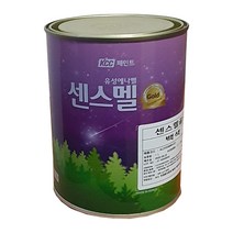 KCC페인트 센스멜골드 1L 유광 조색칼라 /유성 에나멜 철재 목재 가구 문짝리폼 철구조물, EZ3183