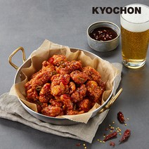 교촌 리얼 닭강정 핫스파이시 520g, [교촌]리얼 닭강정 핫스파이시