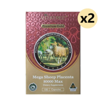 비타트리 프리미엄 골드 플라센타 양태반 80000 100캡슐, 2개