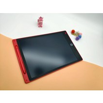 전자 노트 패드 드로잉패드 매모패드 칠판 lcd 보드 스케치북 노트패드 그림그리는패드 칠판 부기 샤오미, L_흑백: 레드, 단일사이즈