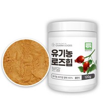 로즈힙 유기농 야생 장미 열매 100% 분말 폴라드산, 1개, 120g