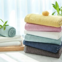 뱀부얀 캐주얼 수건, 6장, 분홍