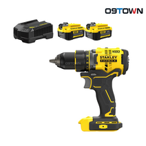 스탠리 SBD720M2K 충전 드릴 드라이버 20V 4.0Ah 2팩 BL