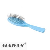 마단 핀브러쉬 Small 엉킴제거빗 마단브러쉬 도그쇼빗, 하늘(고급형), 1개