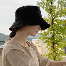 이코마켓 자체제작 얼굴소멸 대두 벙거지모자 빅사이즈모자 오버핏 버킷햇 커플모자 캠핑모자