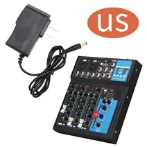 디제잉장비 사운드 오디오 믹서 연습용 디제잉 콘솔 믹싱 기계 전문 블루투스 USB 리버브, 3.F4US