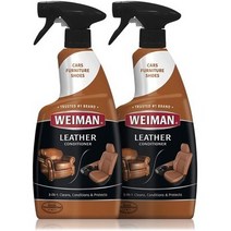와이만 가죽 소파 가방 구두 클리너 650 ml x 2팩