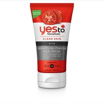Yes To Tomatoes Clear Skin Charcoal Mud Mask 예스 투 토마토 클리어 스킨 목탄지 머드 마스크 2oz(56g)