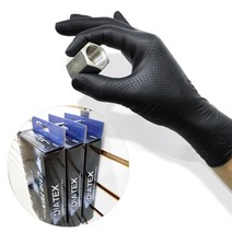 (DIATEX)다이아텍스 블랙니트릴장갑 자동차정비 (20장), DT20-XL