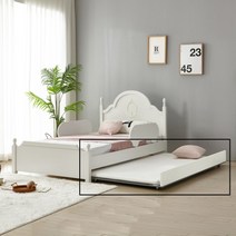 [키즈돔침대] 안나 싱글 하부침대(견면매트 포함) / 슬라이딩침대, 상세 설명 참조