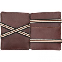 비스콘티 슬림 컬렉션 밀크맨매직 가죽 지갑 RFID 차단 VSL38 브라운 월렛