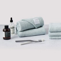 한샘 네이처 뱀부 타월 3P세트_스카이블루, 스카이블루