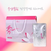 수앤슬림 100ml x 30포 맑은숲 약초애 건강 수면 다이어트 유기농 해독요법