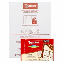 로아커 초콜릿 크리스피 스트라치텔라 1박스 (12개입), 12개