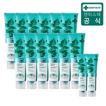 [공식몰] 덴티스테 뉴 브리즈민트 무불소 무색소 입냄새 구취제거 치약, 1세트
