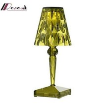 카르텔조명 Usb 충전식 무선 아크릴 크리스탈 테이블램프 거실 책상램프 레스토랑, SJ43B