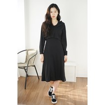 스팩트 여성 데일리 크롭 후드 원피스 세트 3 color