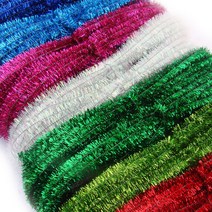 반짝이모루 20줄 색상혼합세트/칼라모루/털모루/색모루/칼라끈/크리스마스장식/와이어/크리스마스소품/트리장식/츄리/트리모루, 반짝이모루_20색혼합세트