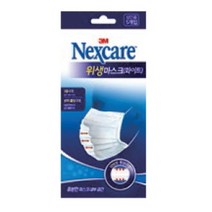 3M 넥스케어 비말차단 마스크 화이트 성인용 5매입, 단품, 단품, 5개