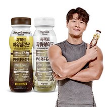 칼로바이 퍼펙트파워쉐이크 27.5g 헬스 단백질보충제 프로틴음료 초코바나나/바닐라, 초코바나나 8개입+바닐라 8개입