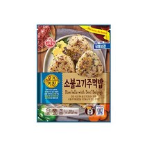 오뚜기 혼밥 오즈키친 소불고기주먹밥 500G 엄마손맛 자취템 소풍 피크닉 한끼식사 바쁜아침식사, 17개