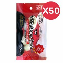 강아지껌 화이트본 S 50P 오래씹는 개껌 반려견 간식, 1, 본상품선택