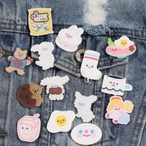 뱃지 패션핀뱃지 캐릭터뱃지 일러스트뱃지 (19종 택1), 쿠팡 7