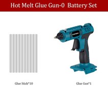 600W 마키타 18V 배터리용 전기 핫 멜트 글루 건 무선 그랩 11mm 스틱 핫멜트 용접 핫에어, CHINA, 0 Battery Set, 0 0 Battery Set_0 600W, 0 Battery Set