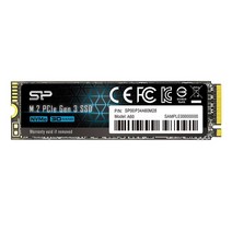 실리콘파워 PCIe Gen 3 x 4 M.2 2280 NVMe SSD P34A60, P34 A60, 512GB