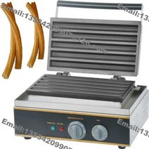 츄러스 110v 220v 상업용 붙지 않는 전기 츄로 와플 메이커 철 기계 베이커