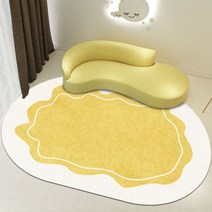양털 아이방 안마의자매트 모로칸 멍석 비정형 러그 이케아 사계절 아기방 단모 원형 거실방수 타원형