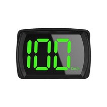 GPS KMH HUD 디지털 속도계 헤드 업 LCD 디스플레이 자동차 전자 액세서리 모든 차량용 큰 글꼴, [01]  KMH kilometer, 01 KMH kilometer