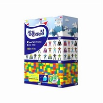 잘풀리는집 천연펄프 리얼실키 미니 각티슈 100매, 3개입, 10개