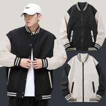 야구 점퍼 윈드 간절기 자켓 얇은 남자 바람막이 아우터 져지