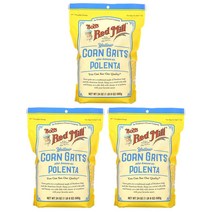 밥스레드밀 옐로우 콘 옥수수 그릿츠 폴렌타 Corn Grits Polenta 680gx3