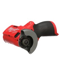 밀워키 12V 충전 그라인더(컷 오프 툴) 3인치 베어툴(본체) M12 FCOT-0X