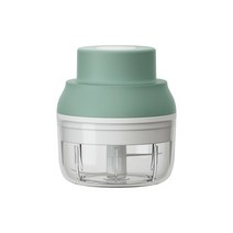 마늘까는기계 은행 탈피기 DONIRT Electric Meat Grinder Household Multifunctional Cooking Machine Stir, 01 Green 100ML