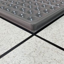 악세스플로어 ACCESSFLOOR PVC 표면 모든 강철 정전기 방지 바닥 600 컴퓨터실 높은 이동식 타일 국가 표준 HPL/세라믹, 액세서리 포함 35 두께(정전기