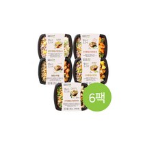 디자인밀 MIX 밸런스도시락 (6팩) 밥대용 식단조절 식이요법, 1개