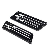 할리 새들백 가드 투어링 일렉트라 스트리트 글라이드 투어링로드 킹 FLH FLT 19932013 용 래치 커버 잠금 장치 포함