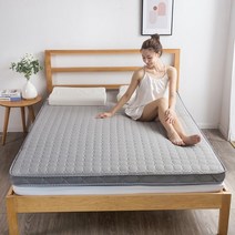 슈퍼싱글 토퍼 매트리스 자취생 원룸용 허리디스크 허리에좋은 단단한, 그레이5cm