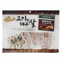 노견 원기 보양 간식 연어 대구 스틱 저키 3개 애완견 애견저키 영양식 소화잘되는간식 노령견져키 멍멍이, 큐브 오리대구