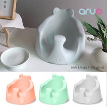 아르브 점보 쿠션 부스터 아기 유아 의자 출산/백일선물, arve)의자 라이트그레이