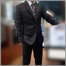 젠틀안트 그레이 제일모직원단 울 싱글 수트 GR-JGRAY