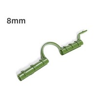 충천운반차 동력운반차 농사용손수레 농업용동력운반차농업 10 개-팩 정원 튜브 클립 온실 플라스틱 필름, 03 8MM