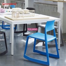 아이 의자 Vitra Tip Ton Chair 비트라 팁 톤 체어 인테리 Esyuse 증정, 노란색