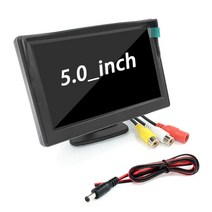 자동차모니터 천장모니터 차량용TV 7인치모니터 5 인치 LCD HD 스크린 모니터 흡입 컵 주차 카메라 자동차 후방 백업
