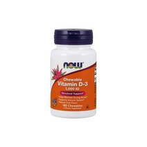 비타민디 추천 Now Foods 나우 푸드 츄어블 비타민 D-3 1000 IU 180 츄어블