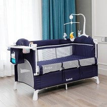 1인용 안락 흔들 의자 암체어 foldable baby crib 흔들 baby cot with 기저귀 테이블 cradle rocker kid game bunk bed for, 아기 침대 2
