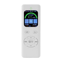 방사능측정기 방사능 선량계 테스터 오염수 계측기, 300mAh 화이트